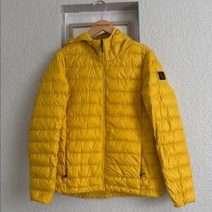 Lole Bright Yellow Hiking Puffer Jacket